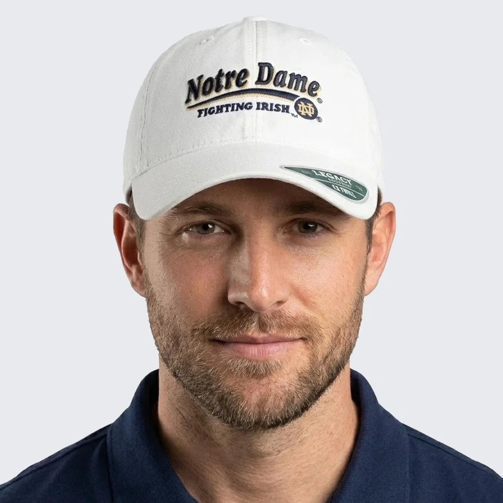 Notre Dame Fighting Irish Legacy Twill NWT New Dad Hat